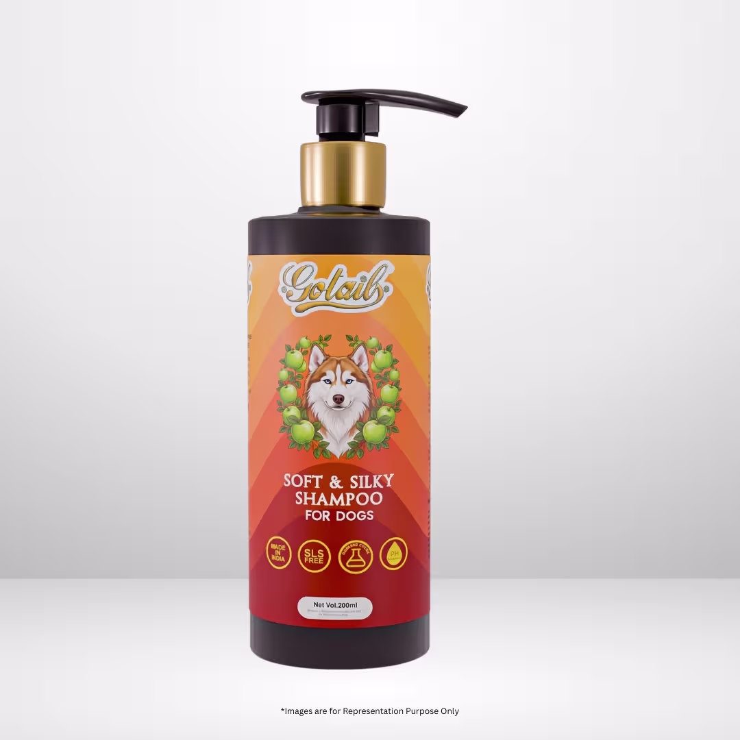 Gotail Soft & Silky Shampoo for Dogs – Refreshing Green Apple