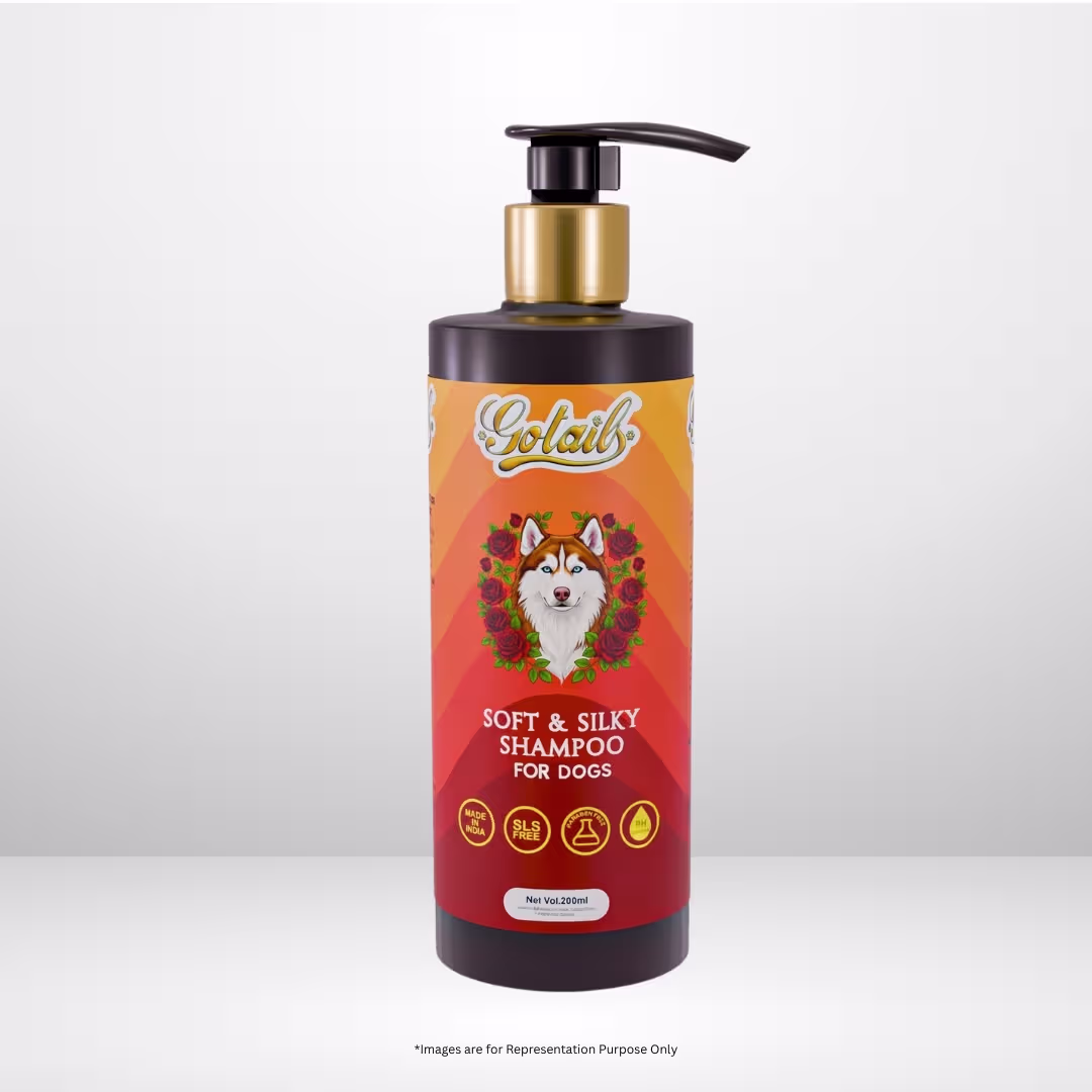 Gotail Soft & Silky Shampoo for Dogs – Soothing Rose