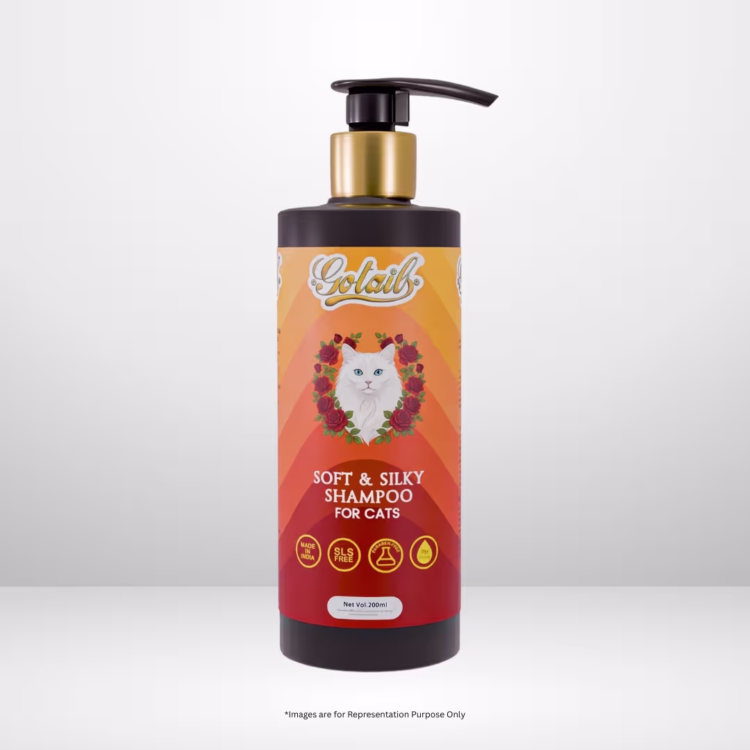 Gotail Soft & Silky Shampoo for Cats – Soothing Rose